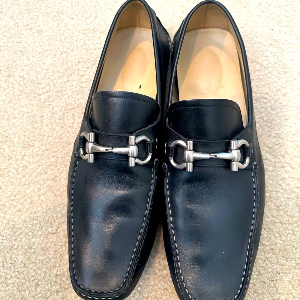 Very nice Ferragamo driving shoes, size 12